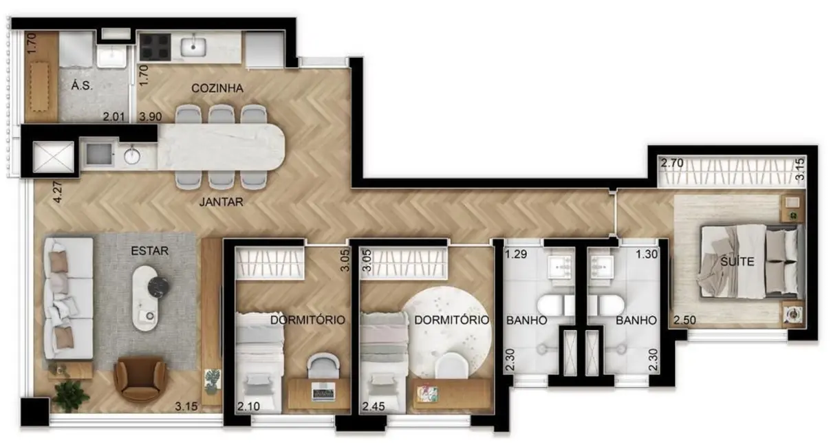 Foto 9 de Cobertura com 3 quartos à venda, 160m2 em Jardim Vila Mariana, São Paulo - SP
