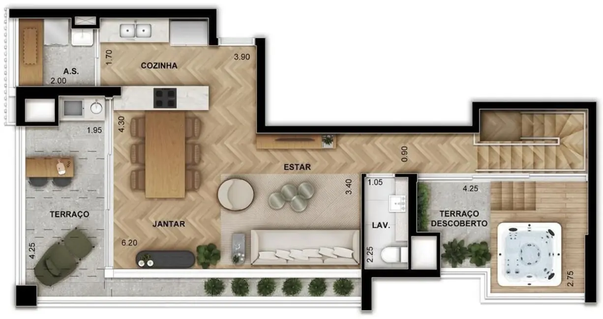 Foto 7 de Cobertura com 3 quartos à venda, 160m2 em Jardim Vila Mariana, São Paulo - SP