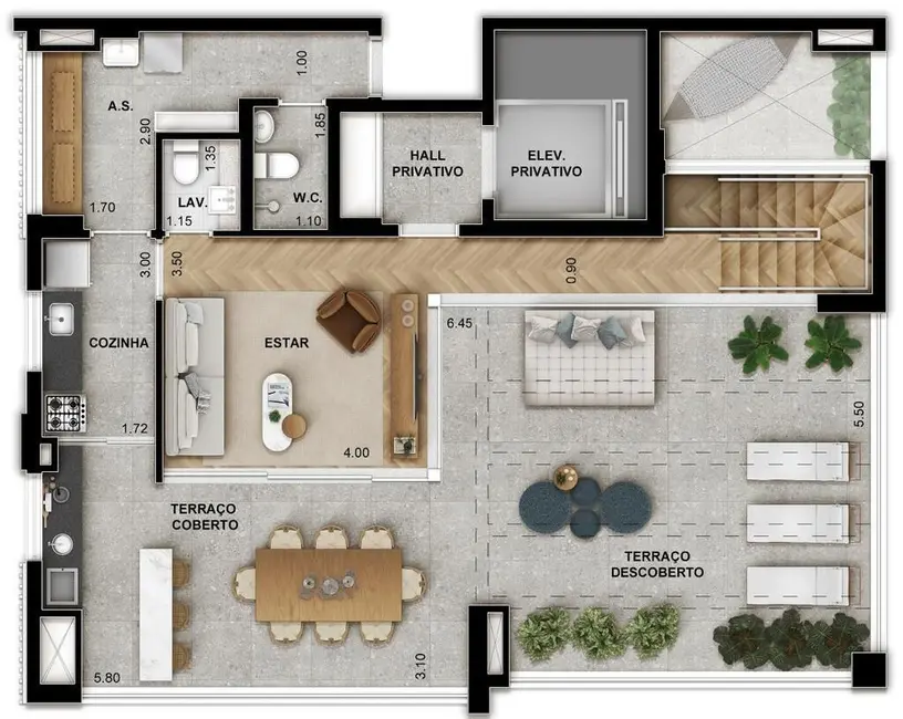 Foto 8 de Cobertura com 3 quartos à venda, 160m2 em Jardim Vila Mariana, São Paulo - SP