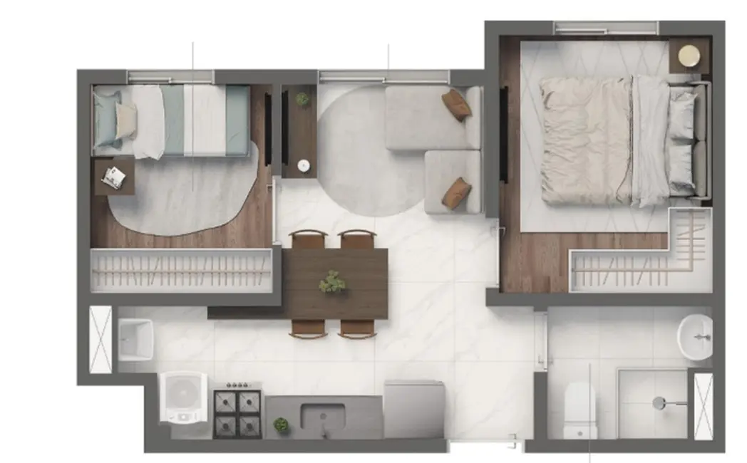Foto 9 de Apartamento com 2 quartos à venda, 31m2 em Belenzinho, São Paulo - SP