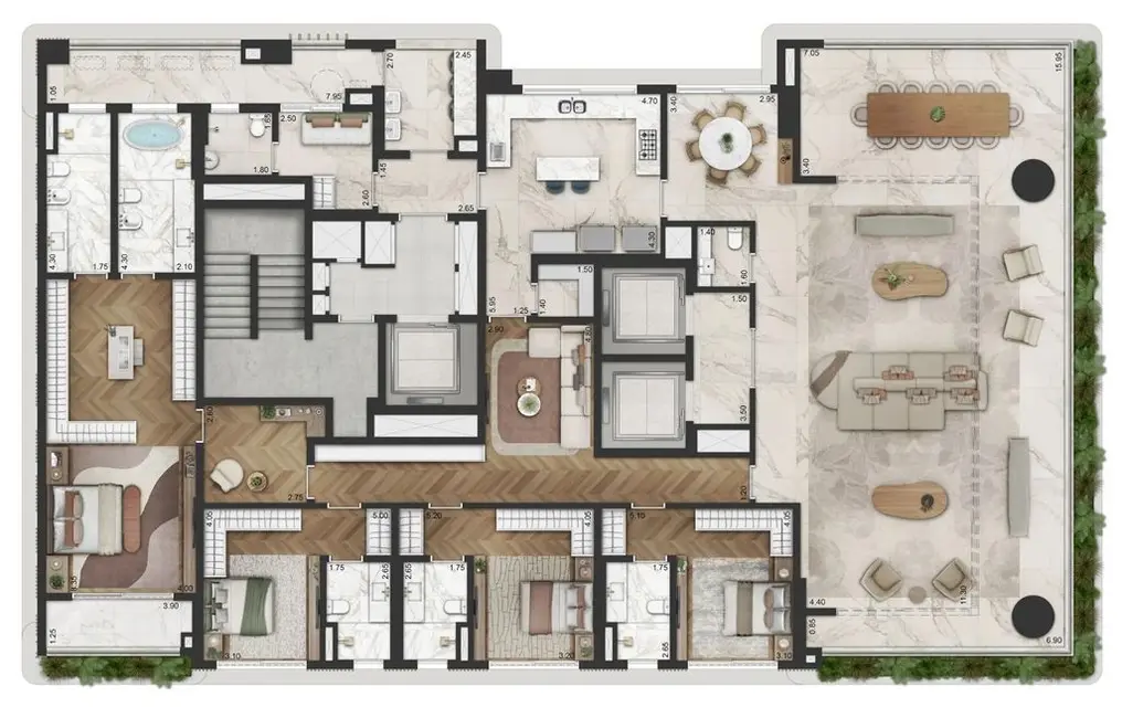 Apartamento com 4 quartos à venda, 569m2 em Moema, São Paulo - SP - imagem 1 Foto 1 de Apartamento com 4 quartos à venda, 569m2 em Moema, São Paulo - SP