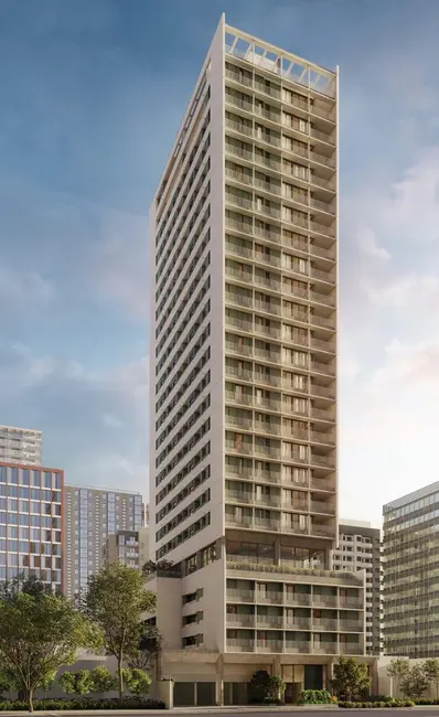 Foto 2 de Apartamento com 2 quartos à venda, 55m2 em Moema, São Paulo - SP