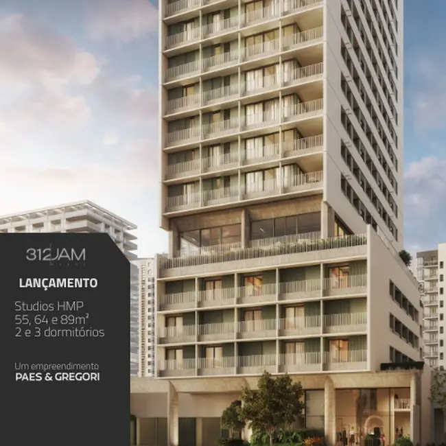 Foto 1 de Apartamento com 2 quartos à venda, 55m2 em Moema, São Paulo - SP
