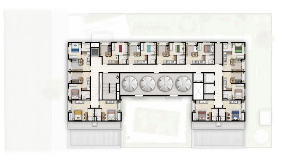 Foto 6 de Apartamento com 2 quartos à venda, 34m2 em Vila Buarque, São Paulo - SP