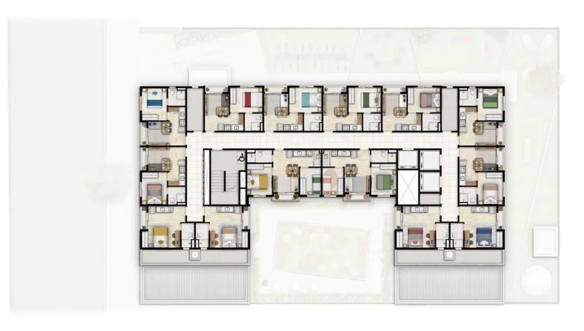 Foto 8 de Apartamento com 2 quartos à venda, 34m2 em Vila Buarque, São Paulo - SP