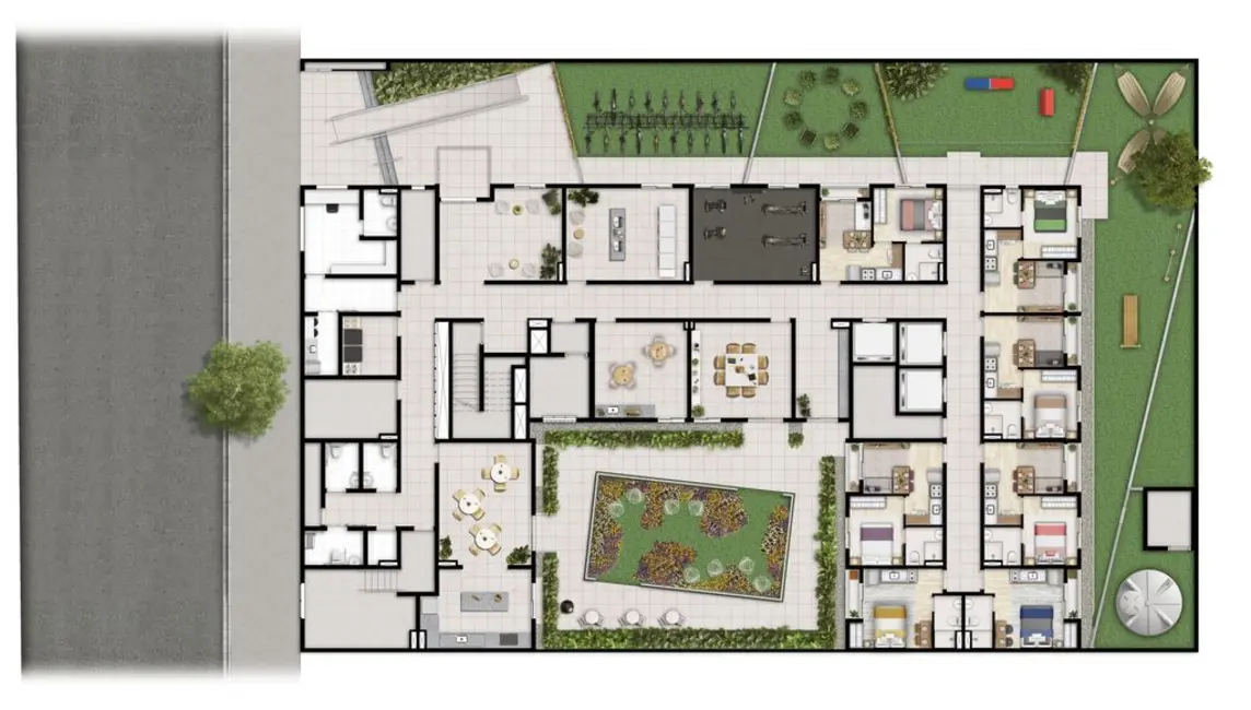 Foto 3 de Apartamento com 2 quartos à venda, 34m2 em Vila Buarque, São Paulo - SP