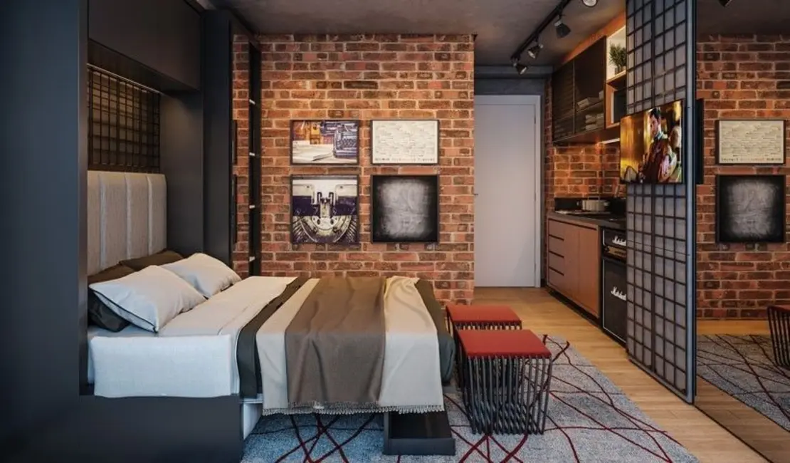 Kitnet com 1 quarto à venda, 26m2 em Vila Clementino, São Paulo - SP - imagem 4 Foto 4 de Kitnet com 1 quarto à venda, 26m2 em Vila Clementino, São Paulo - SP