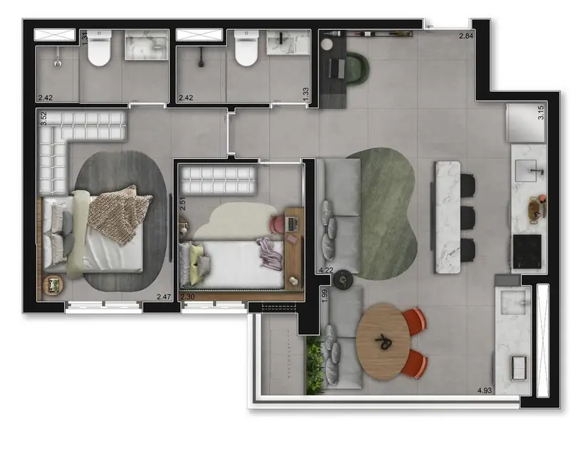 Foto 8 de Apartamento com 1 quarto à venda, 34m2 em Aclimação, São Paulo - SP