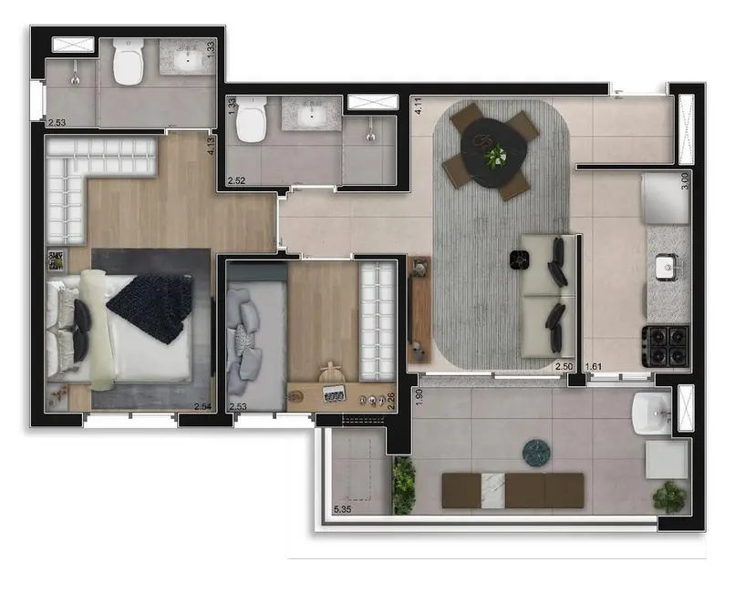 Foto 5 de Apartamento com 1 quarto à venda, 34m2 em Aclimação, São Paulo - SP