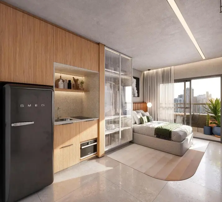 Kitnet com 1 quarto à venda, 30m2 em Aclimação, São Paulo - SP - imagem 4 Foto 4 de Kitnet com 1 quarto à venda, 30m2 em Aclimação, São Paulo - SP