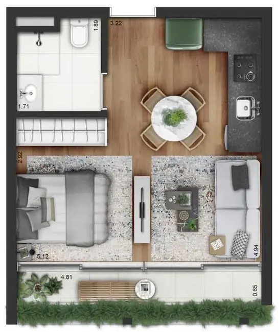Cobertura com 3 quartos à venda, 208m2 em Campo Belo, São Paulo - SP - imagem 3 Foto 3 de Cobertura com 3 quartos à venda, 208m2 em Campo Belo, São Paulo - SP