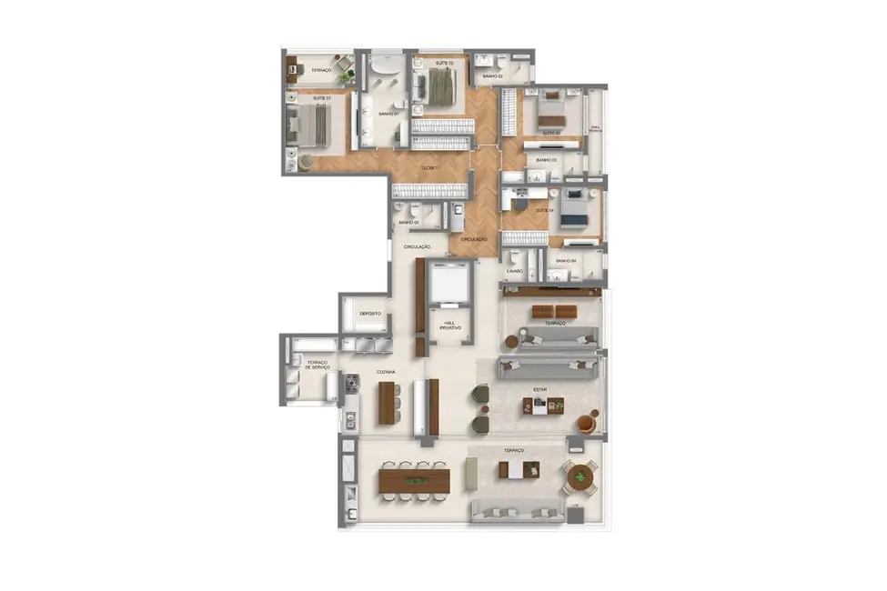 Apartamento com 3 quartos à venda, 137m2 em Mooca, São Paulo - SP - imagem 1 Foto 1 de Apartamento com 3 quartos à venda, 137m2 em Mooca, São Paulo - SP