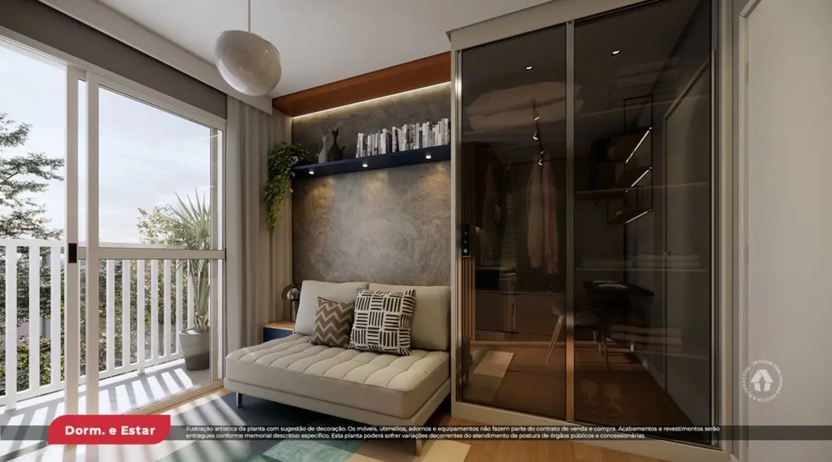 Apartamento com 1 quarto à venda, 26m2 em Vila Tolstoi, São Paulo - SP - imagem 5 Foto 5 de Apartamento com 1 quarto à venda, 26m2 em Vila Tolstoi, São Paulo - SP