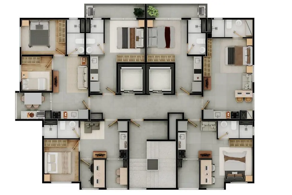 Apartamento com 2 quartos à venda, 34m2 em Chácara Santo Antônio (Zona Sul), São Paulo - SP - imagem 9 Foto 9 de Apartamento com 2 quartos à venda, 34m2 em Chácara Santo Antônio (Zona Sul), São Paulo - SP