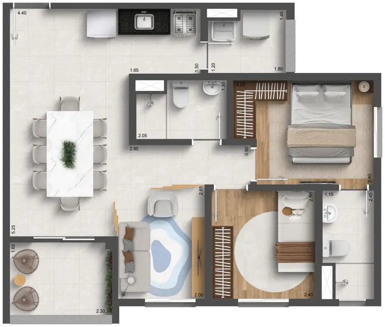 Foto 9 de Apartamento com 2 quartos à venda, 58m2 em São Paulo - SP