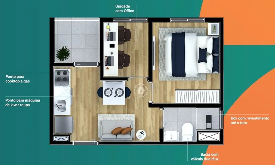 Foto 1 de Apartamento com 1 quarto à venda, 26m2 em Vila Monumento, São Paulo - SP