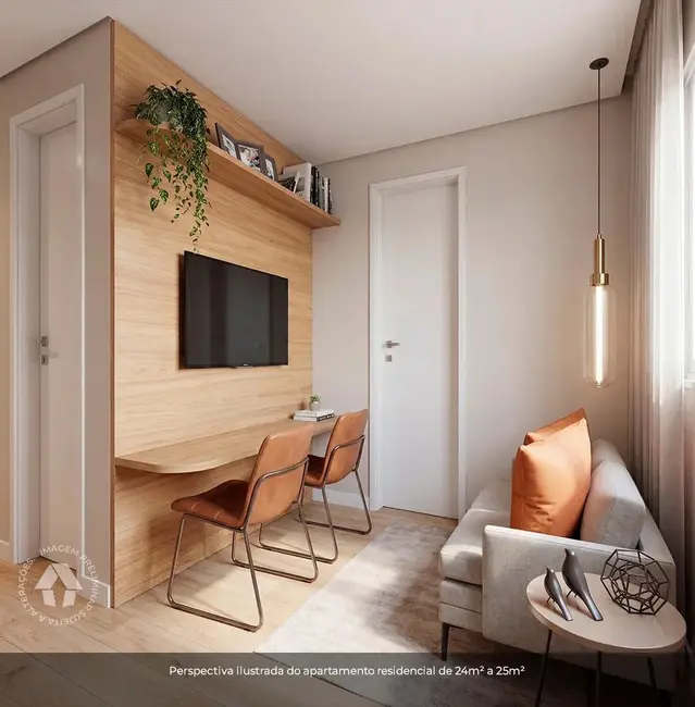 Foto 2 de Apartamento com 1 quarto à venda, 24m2 em Santo Amaro, São Paulo - SP