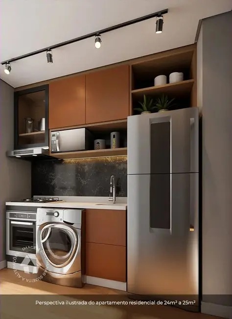 Foto 3 de Apartamento com 1 quarto à venda, 24m2 em Santo Amaro, São Paulo - SP