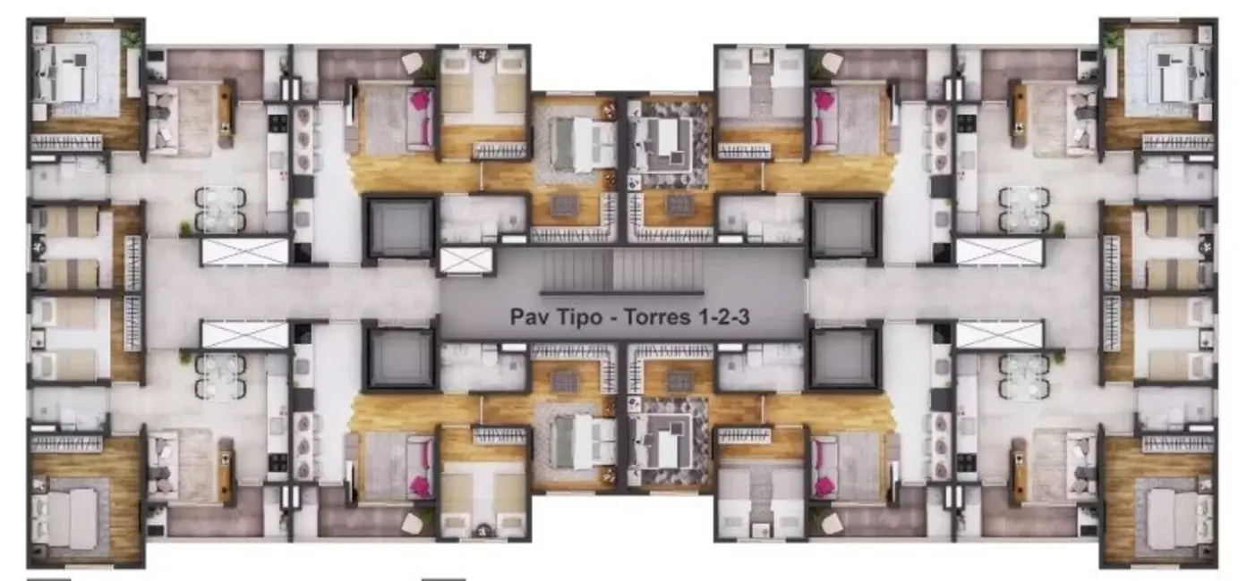 Foto 6 de Apartamento com 2 quartos à venda, 52m2 em Votupoca, Barueri - SP