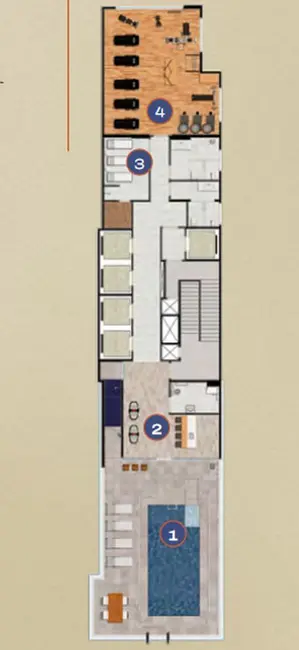 Foto 1 de Kitnet com 1 quarto à venda, 30m2 em Gonzaga, Santos - SP