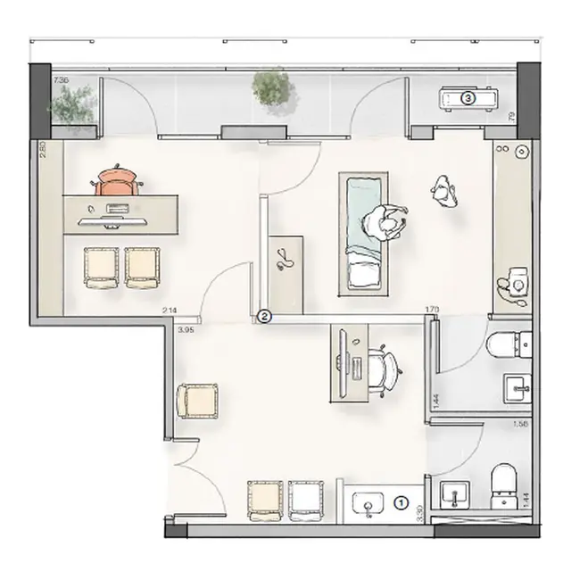 Foto 5 de Sala Comercial à venda, 205m2 em Jardim Paulista, São Paulo - SP