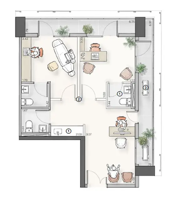 Foto 6 de Sala Comercial à venda, 205m2 em Jardim Paulista, São Paulo - SP