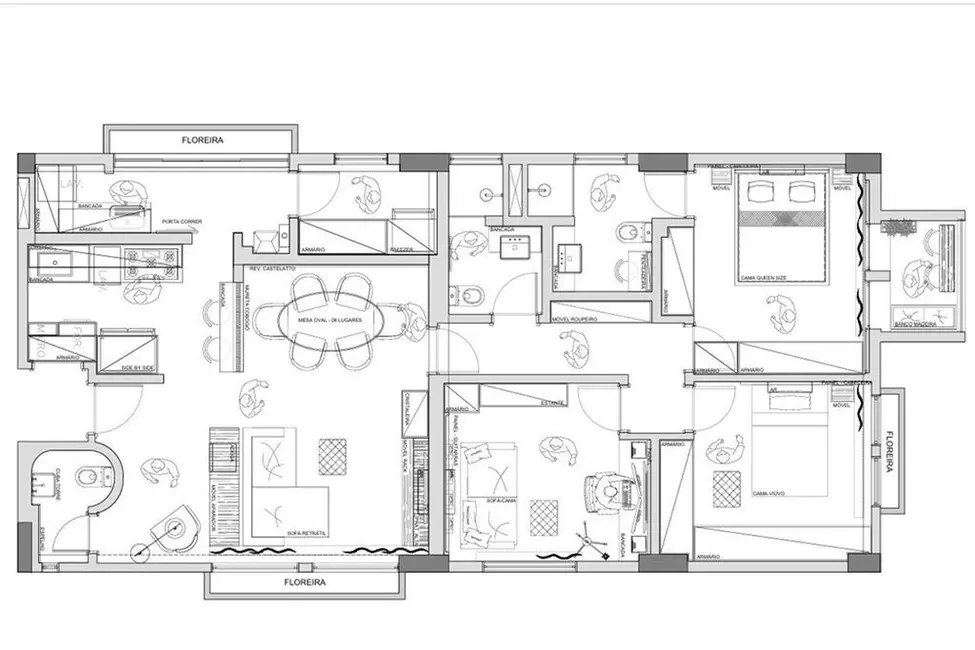 Apartamento com 3 quartos à venda, 102m2 em Pinheiros, São Paulo - SP - imagem 3 Foto 3 de Apartamento com 3 quartos à venda, 102m2 em Pinheiros, São Paulo - SP