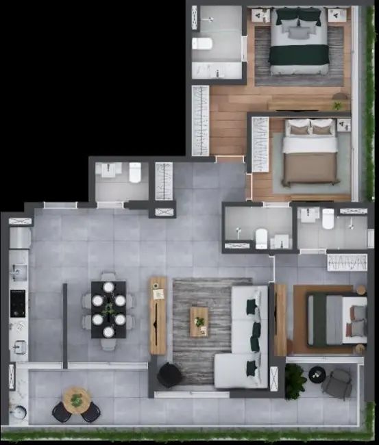 Foto 1 de Apartamento com 1 quarto à venda, 39m2 em Itaim Bibi, São Paulo - SP