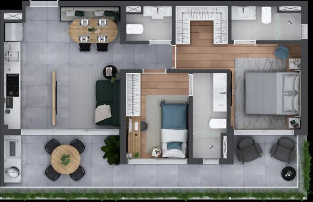 Foto 9 de Apartamento com 1 quarto à venda, 39m2 em Itaim Bibi, São Paulo - SP