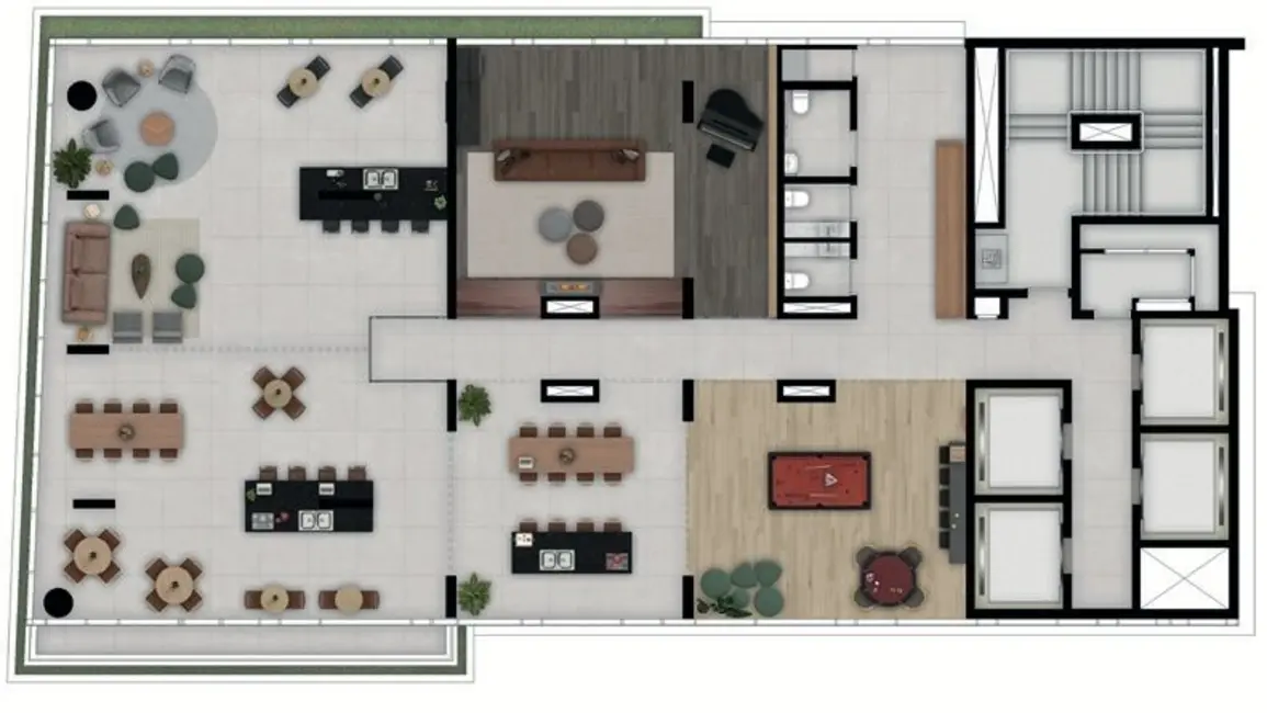Apartamento com 1 quarto à venda, 32m2 em Liberdade, São Paulo - SP - imagem 3 Foto 3 de Apartamento com 1 quarto à venda, 32m2 em Liberdade, São Paulo - SP