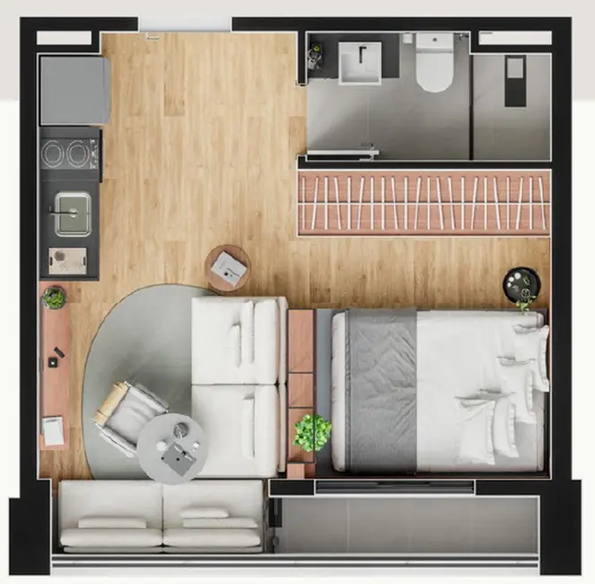 Kitnet com 1 quarto à venda, 31m2 em Vila Olímpia, São Paulo - SP - imagem 1 Foto 1 de Kitnet com 1 quarto à venda, 31m2 em Vila Olímpia, São Paulo - SP