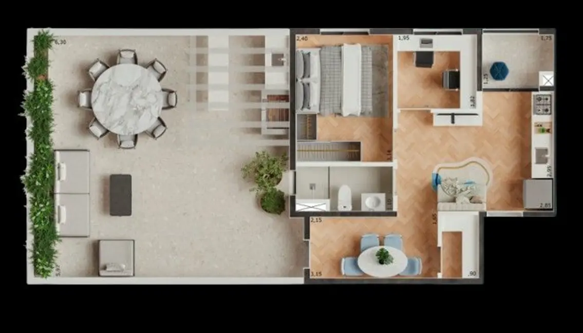 Foto 1 de Apartamento com 2 quartos à venda, 53m2 em São Paulo - SP