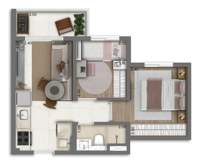 Foto 3 de Cobertura com 2 quartos à venda, 60m2 em Vila Mariana, São Paulo - SP