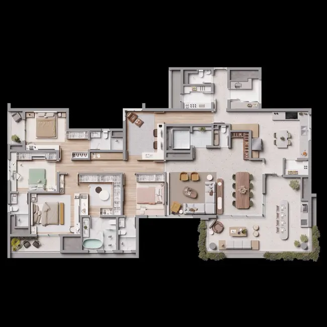 Apartamento com 4 quartos à venda, 243m2 em Itaim Bibi, São Paulo - SP - imagem 1 Foto 1 de Apartamento com 4 quartos à venda, 243m2 em Itaim Bibi, São Paulo - SP