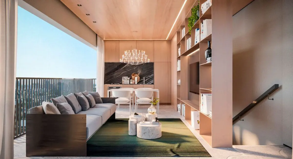 Apartamento com 2 quartos à venda, 135m2 em Moema, São Paulo - SP - imagem 8 Foto 8 de Apartamento com 2 quartos à venda, 135m2 em Moema, São Paulo - SP