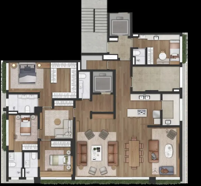 Foto 1 de Apartamento com 4 quartos à venda, 288m2 em Jardim Paulista, São Paulo - SP