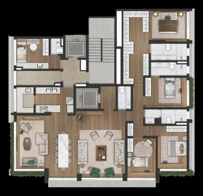 Foto 2 de Apartamento com 4 quartos à venda, 288m2 em Jardim Paulista, São Paulo - SP