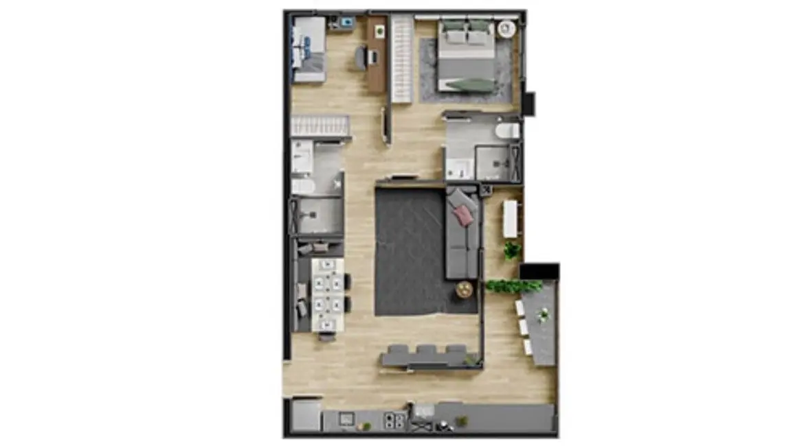 Foto 2 de Apartamento com 2 quartos à venda, 95m2 em Freguesia do Ó, São Paulo - SP