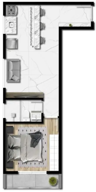 Kitnet com 1 quarto à venda, 27m2 em Vila Mariana, São Paulo - SP - imagem 4 Foto 4 de Kitnet com 1 quarto à venda, 27m2 em Vila Mariana, São Paulo - SP