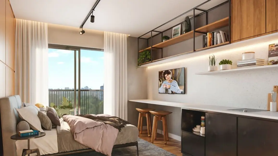 Apartamento com 2 quartos à venda, 45m2 em Santo Amaro, São Paulo - SP - imagem 5 Foto 5 de Apartamento com 2 quartos à venda, 45m2 em Santo Amaro, São Paulo - SP