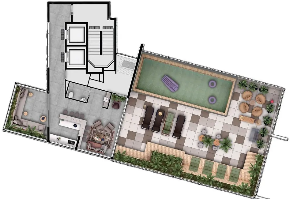 Foto 9 de Apartamento com 2 quartos à venda, 34m2 em Jardim Paulista, São Paulo - SP