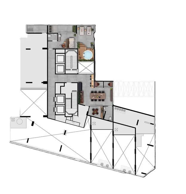 Foto 6 de Apartamento com 2 quartos à venda, 34m2 em Jardim Paulista, São Paulo - SP