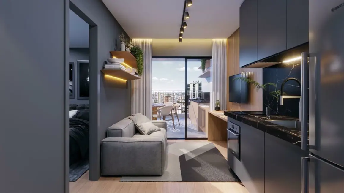 Apartamento com 1 quarto à venda, 52m2 em Pinheiros, São Paulo - SP - imagem 5 Foto 5 de Apartamento com 1 quarto à venda, 52m2 em Pinheiros, São Paulo - SP
