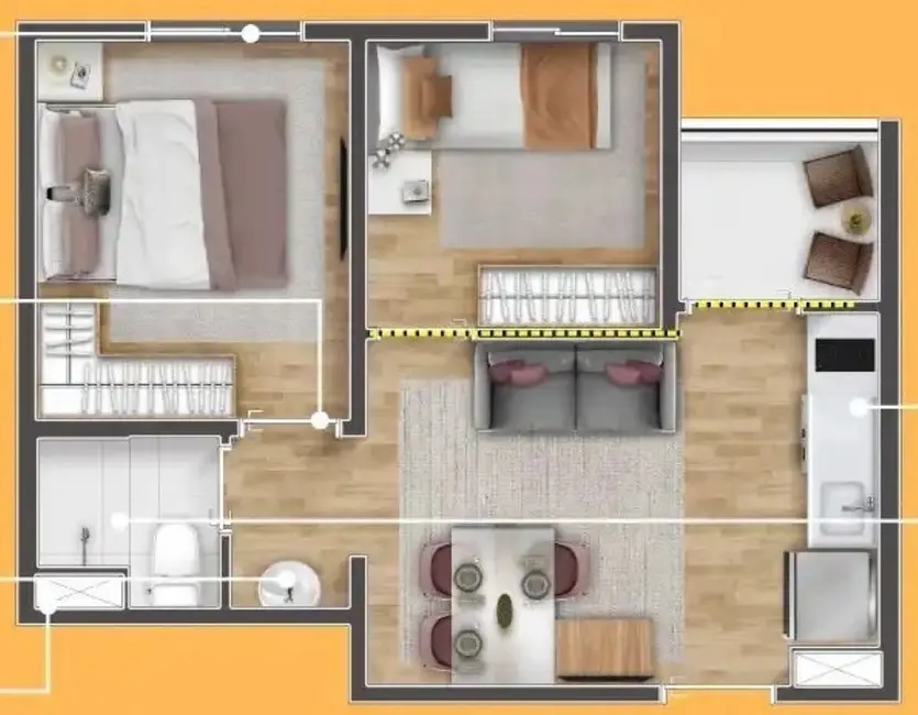 Foto 9 de Apartamento com 1 quarto à venda, 27m2 em José Bonifácio, São Paulo - SP