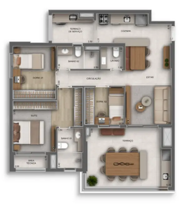 Foto 3 de Apartamento com 2 quartos à venda, 45m2 em Cursino, São Paulo - SP