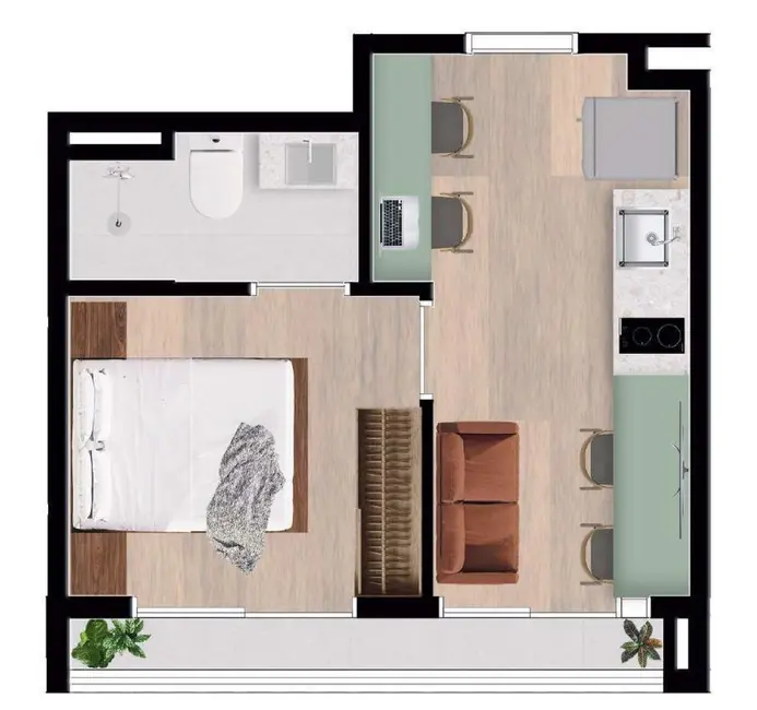 Foto 2 de Apartamento com 2 quartos à venda, 79m2 em Vila Buarque, São Paulo - SP