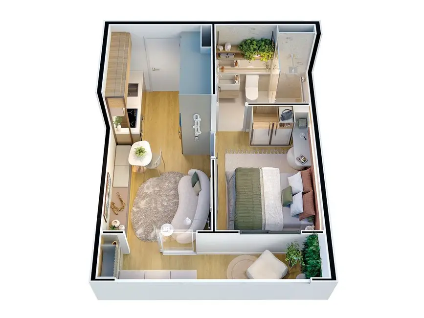Foto 2 de Apartamento com 1 quarto à venda, 31m2 em Saúde, São Paulo - SP