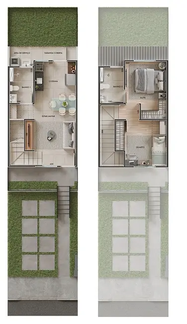 Foto 2 de Casa de Condomínio com 2 quartos à venda, 58m2 em Medeiros, Jundiai - SP