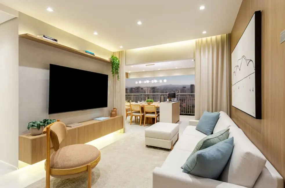 Apartamento com 3 quartos à venda, 97m2 em Tatuapé, São Paulo - SP - imagem 3 Foto 3 de Apartamento com 3 quartos à venda, 97m2 em Tatuapé, São Paulo - SP