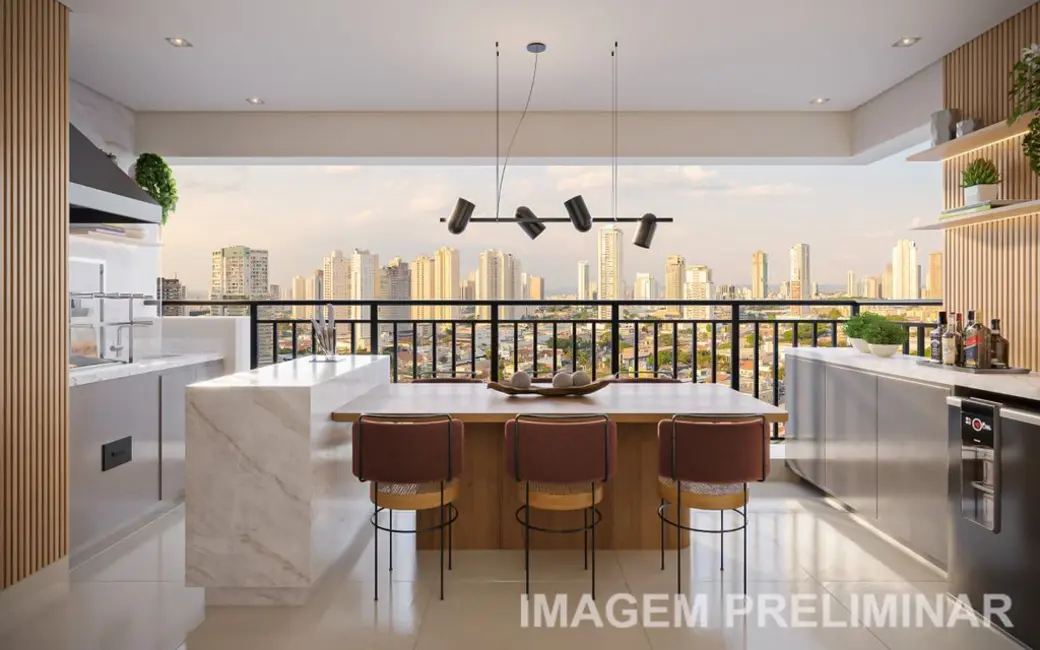 Apartamento com 3 quartos à venda, 103m2 em Tatuapé, São Paulo - SP - imagem 9 Foto 9 de Apartamento com 3 quartos à venda, 103m2 em Tatuapé, São Paulo - SP